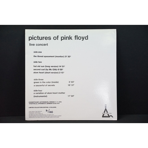 167 - Vinyl - 3 Pink Floyd LPs including 2 private pressing albums to include – Pictures Of Pink Floyd (Pr... 