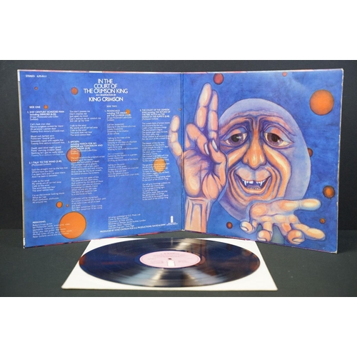 183 - Vinyl - 6 albums by King Crimson to include: In The Court Of The Crimson King (An Observation By Kin... 