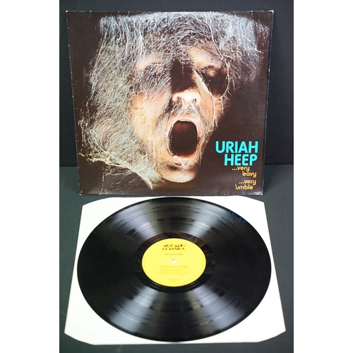 184 - Vinyl - 7 albums by Uriah help to include: ...Very 'Eavy Very 'Umble… (UK 1986, Castle Classics – CL... 