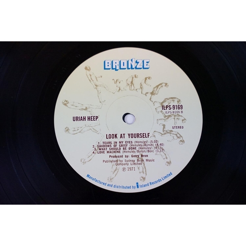 184 - Vinyl - 7 albums by Uriah help to include: ...Very 'Eavy Very 'Umble… (UK 1986, Castle Classics – CL... 