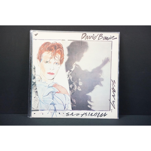 189 - Vinyl - 11 albums and one 12” by David Bowie to include: David Bowie (UK / EU 2010 180g double album... 