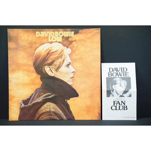 189 - Vinyl - 11 albums and one 12” by David Bowie to include: David Bowie (UK / EU 2010 180g double album... 