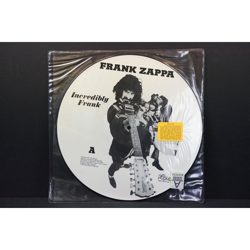 431 - Vinyl - 7 Frank Zappa pic discs / coloured vinyl to include Broadway The Hard Way (210075-1311 pic d... 