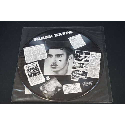 431 - Vinyl - 7 Frank Zappa pic discs / coloured vinyl to include Broadway The Hard Way (210075-1311 pic d... 