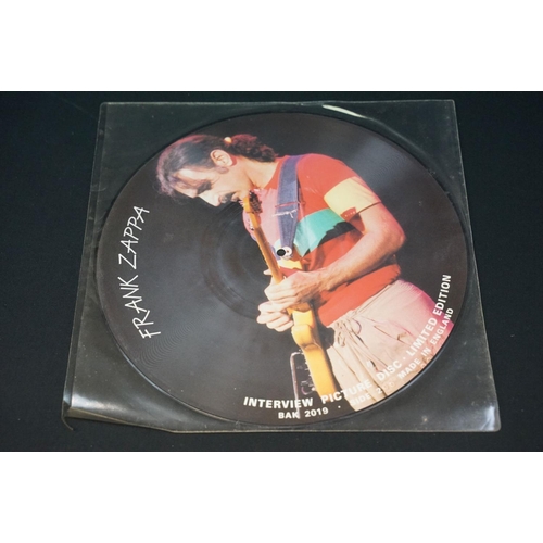 431 - Vinyl - 7 Frank Zappa pic discs / coloured vinyl to include Broadway The Hard Way (210075-1311 pic d... 