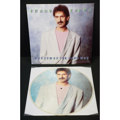 431 - Vinyl - 7 Frank Zappa pic discs / coloured vinyl to include Broadway The Hard Way (210075-1311 pic d... 