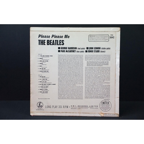 170 - Vinyl - The Beatles - Please Please Me. Original UK 1963 5th Stereo pressing, Rounded ''flipback’’, ... 