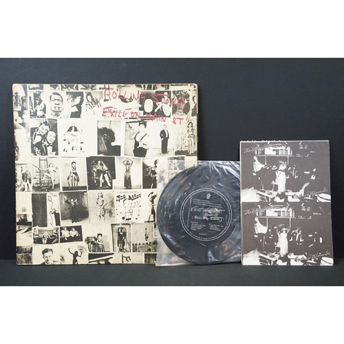 173 - Vinyl - Rolling Stones – Exile On Main St.. Original UK 1972 pressing with unpak style gatefold slee... 