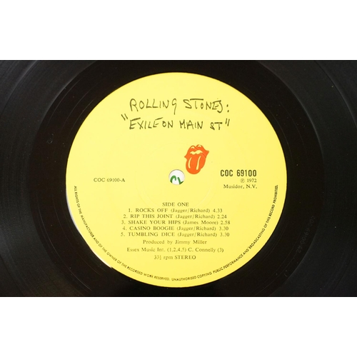 173 - Vinyl - Rolling Stones – Exile On Main St.. Original UK 1972 pressing with unpak style gatefold slee... 