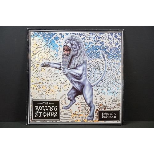 177 - Vinyl - 4 1990-2023 release Rolling Stones albums to include: Bridges To Babylon (UK / EU 1997 doubl... 