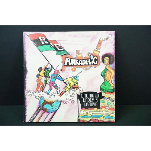 180 - Vinyl - 6 albums by Funkadelic and Parliament to include: Funkadelic – One Nation Under A Groove (US... 