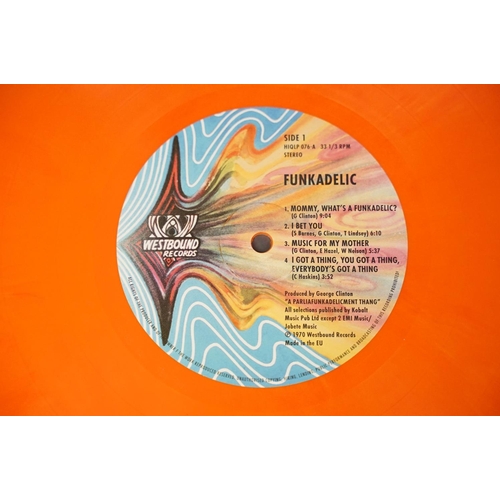 180 - Vinyl - 6 albums by Funkadelic and Parliament to include: Funkadelic – One Nation Under A Groove (US... 