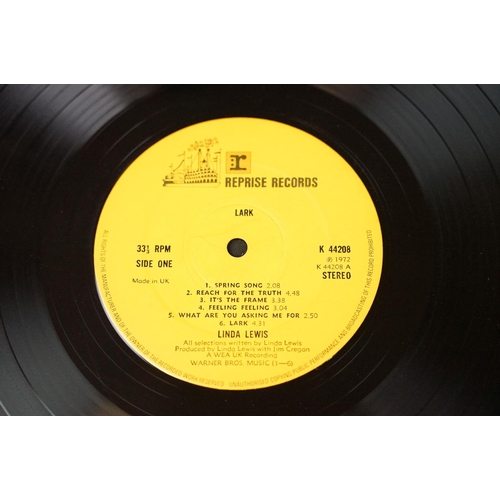 181 - Vinyl - 4 albums by Linda Lewis to include: 'Say No More…’ (UK 1971, with lyrics insert, Reprise Rec... 