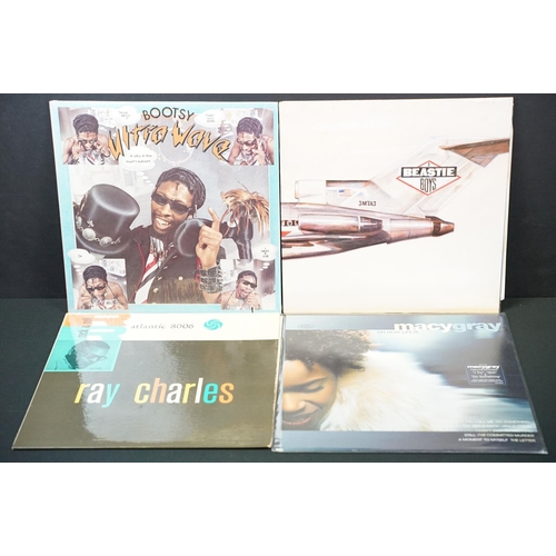 182 - Vinyl - 4 Soul / Funk / Hip Hop / R&B albums to include: Beastie Boys – Licensed To Ill (UK 1985, ga... 