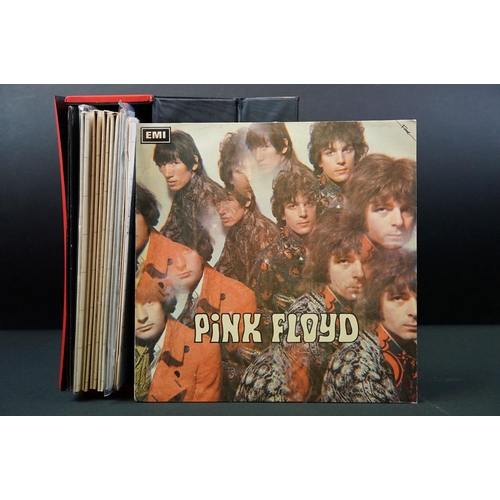 237 - Vinyl - 7 Pink Floyd UK pressing albums to include: The Piper At The Gates Of Dawn (Fame issue), The... 