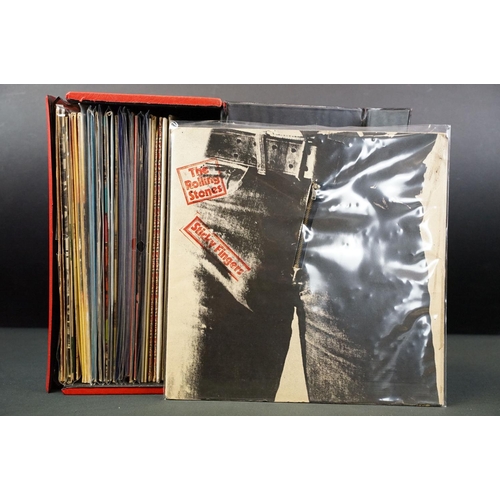 239 - Vinyl - 25 Rolling Stones and related UK pressing 1970’s albums and one Test Pressing to include: St... 