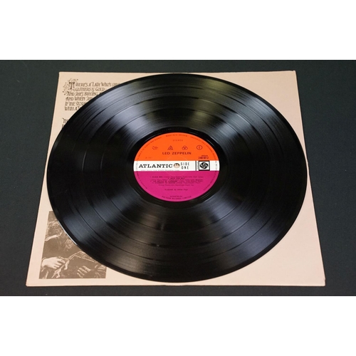 410 - Vinyl - 4 Original UK pressing albums on the Atlantic Plum label to include: Led Zeppelin (Version 6... 