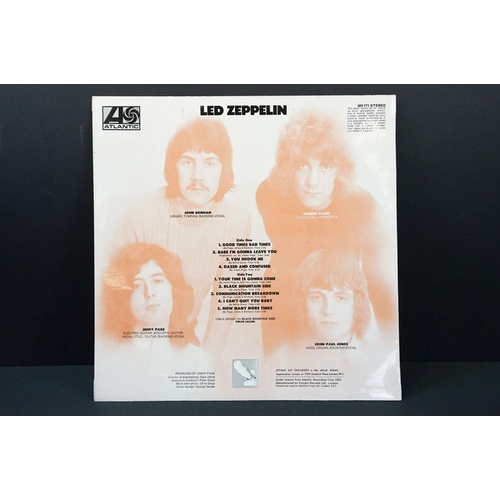 410 - Vinyl - 4 Original UK pressing albums on the Atlantic Plum label to include: Led Zeppelin (Version 6... 