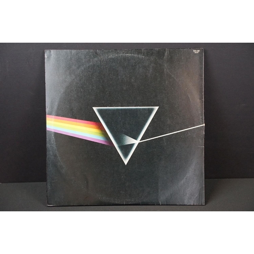 411 - Vinyl - 6 Pink Floyd foreign pressing albums to include: The Dark Side Of The Moon (French in UK sle... 