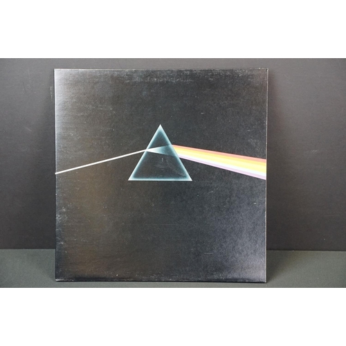 411 - Vinyl - 6 Pink Floyd foreign pressing albums to include: The Dark Side Of The Moon (French in UK sle... 