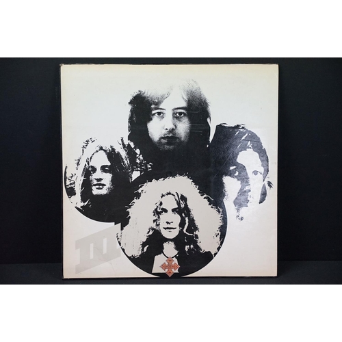 414 - Vinyl - 4 Original UK pressing albums on the Atlantic Plum label to include: Led Zeppelin (Version 7... 