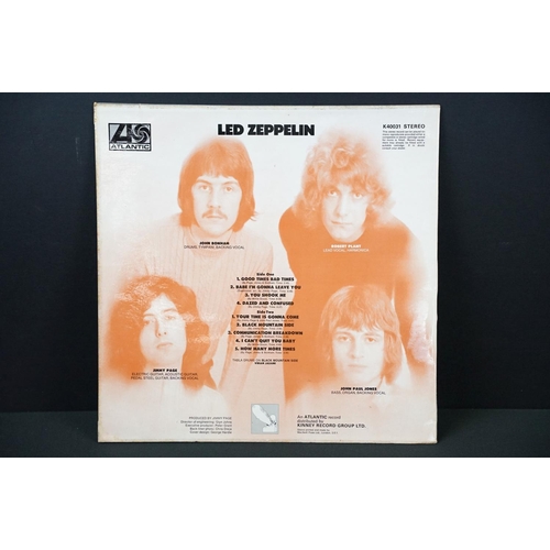 414 - Vinyl - 4 Original UK pressing albums on the Atlantic Plum label to include: Led Zeppelin (Version 7... 