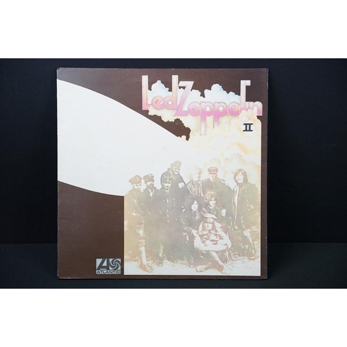 414 - Vinyl - 4 Original UK pressing albums on the Atlantic Plum label to include: Led Zeppelin (Version 7... 