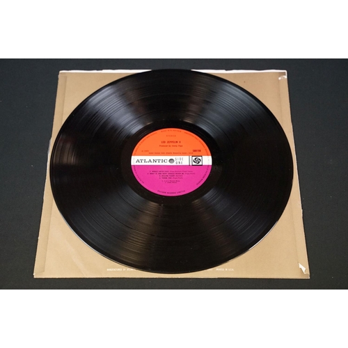 414 - Vinyl - 4 Original UK pressing albums on the Atlantic Plum label to include: Led Zeppelin (Version 7... 