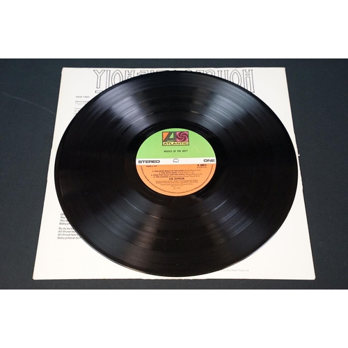 418 - Vinyl - 5 Led Zeppelin UK pressing albums to include: II (green orange labels), Untitled - 4 Symbols... 