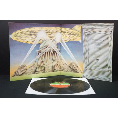 418 - Vinyl - 5 Led Zeppelin UK pressing albums to include: II (green orange labels), Untitled - 4 Symbols... 