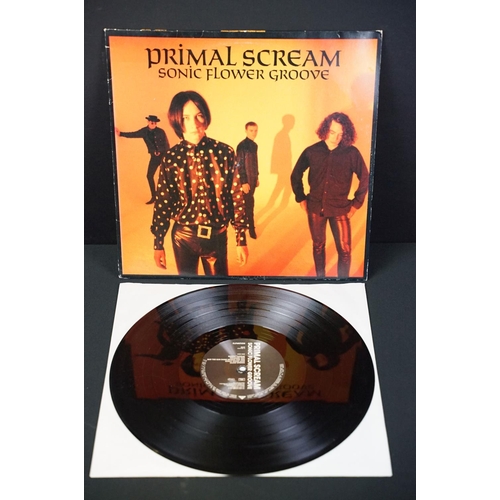 422 - Vinyl - 3 Primal Scream LPs and 4 12