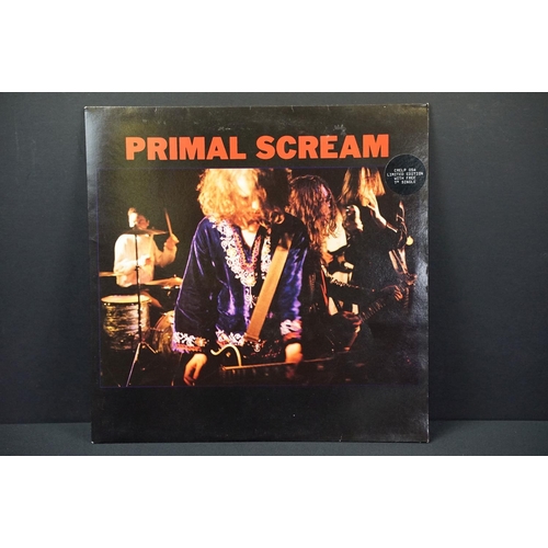 422 - Vinyl - 3 Primal Scream LPs and 4 12