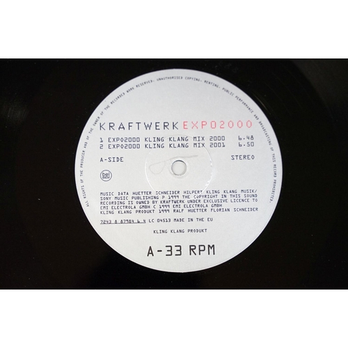 426 - Vinyl - 3 Kraftwerk LPs and 7 12