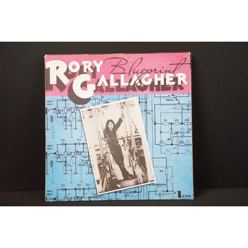 427 - Vinyl - 11 Rory Gallagher LPs spanning his career, at least vg overall