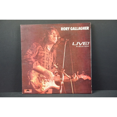 427 - Vinyl - 11 Rory Gallagher LPs spanning his career, at least vg overall