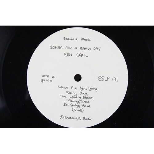 152 - Vinyl - Ken Saul – Songs For A Rainy Day LP. UK 2019 numbered limited edition of 350 copies, this on... 