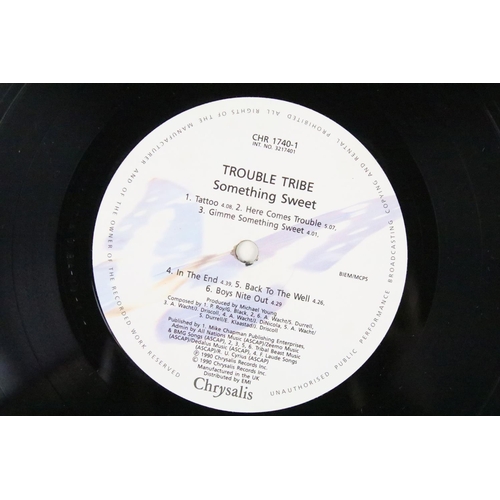 153 - Vinyl - Trouble Tribe – Something Sweet LP. Original UK 1990 1st pressing on Chrysalis – CHR 1740, E... 