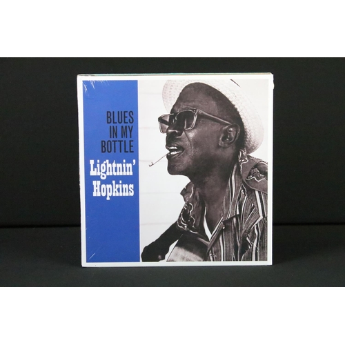 234 - Vinyl - 24 Blues / Jazz albums to include: Lightnin’ Hopkins x 3, John Surman (Island), Stu Martin &... 