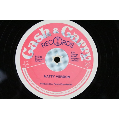 335 - Vinyl - Reggae - Junior Delgado – Fly Natty Natty. Original Jamaican 12”, Cash & Carry – CC 001. VG+... 