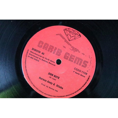 340 - Vinyl - Reggae - Horace Andy & Tapper Zukie / Horace Andy & Sticks – Guiding Star / Zion Gate. Origi... 