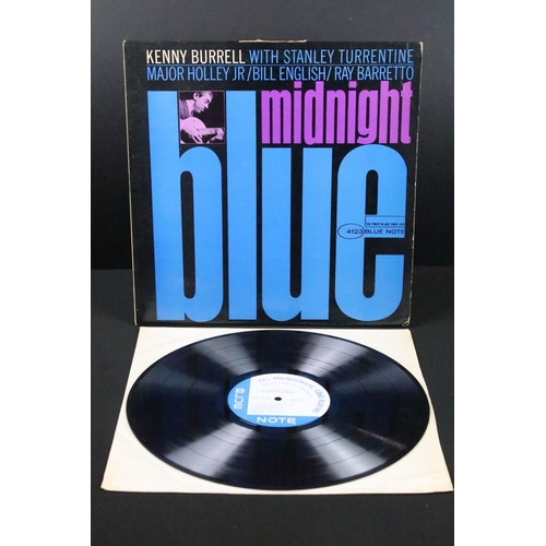 350 - Vinyl - Jazz / Soul Jazz - Kenny Burrell – Midnight Blue. LP on Blue Note Records - BLP 4123. Origin... 