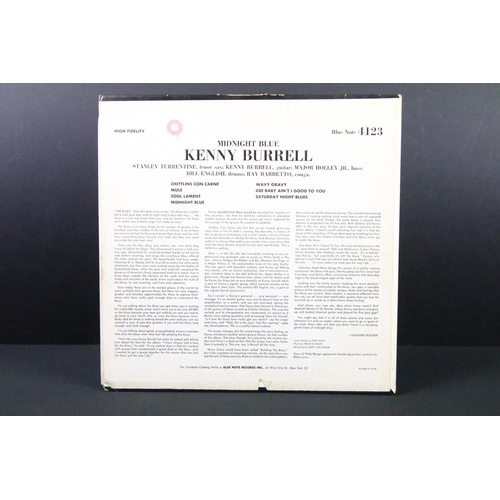 350 - Vinyl - Jazz / Soul Jazz - Kenny Burrell – Midnight Blue. LP on Blue Note Records - BLP 4123. Origin... 