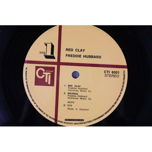 354 - Vinyl - Jazz / Hard Bop - Freddie Hubbard – Red Clay. CTI Records – CTI 600. Original UK 1970 1st pr... 