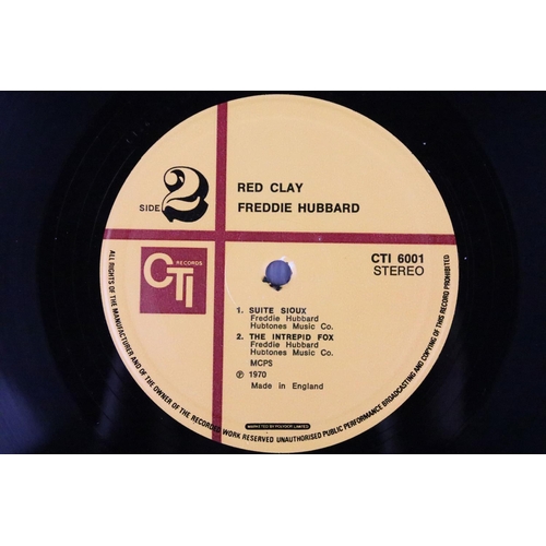 354 - Vinyl - Jazz / Hard Bop - Freddie Hubbard – Red Clay. CTI Records – CTI 600. Original UK 1970 1st pr... 