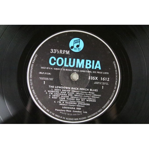 357 - Vinyl - Blues - Louisiana Red – The Lowdown Back Porch Blues. Columbia – 33SX 1612. Original UK 1964... 