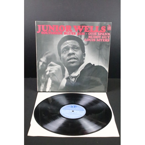 358 - Vinyl - Blues - Junior Wells ‎– Southside Blues Jam. Delmark Records ‎– DS-628. Original UK 1971 1st... 