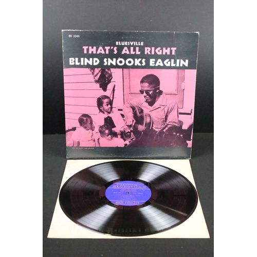 361 - Vinyl - Blues - Blind Snooks Eaglin ‎– That's All Right. Prestige Bluesville ‎– BV-1046. Original US... 