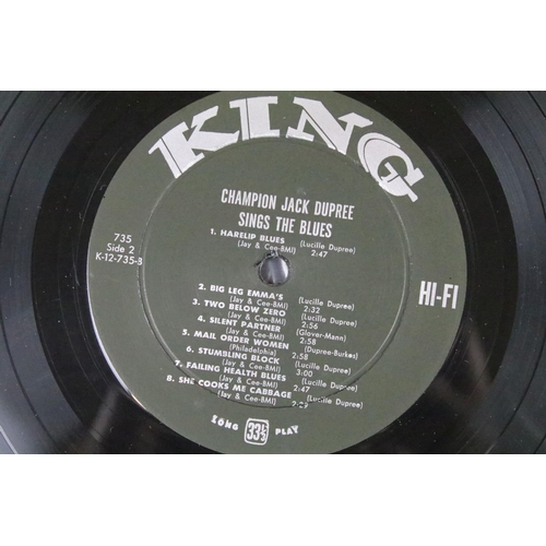 362 - Vinyl - Blues - Champion Jack Dupree – Champion Jack Dupree Sings The Blues. Original US 1961 1st pr... 