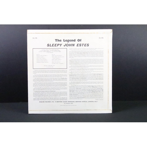 364 - Vinyl - Blues - Sleepy John Estes ‎– The Legend Of Sleepy John Estes. Esquire ‎– 32-195. Original UK... 