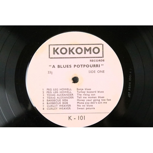369 - Vinyl - Blues - 3 original UK limited pressing Blues albums on Kokomo Records to include: Barbecue B... 